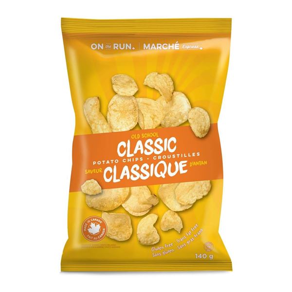 Case of 16 x 140g Bags of Classic Potato Chips