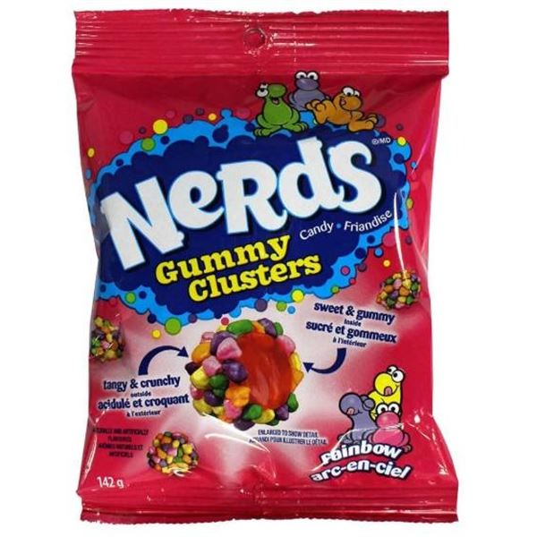 Nerds Gummy Clusters Candy 12 x 142g Units
