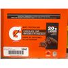 Image 1 : Gatorade Whey Protein Bars, Chocolate Chip, 12 x 80g Bars (960g)