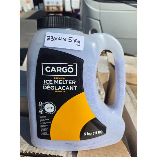 Cargo Premium Ice Melter 5kg (23 Boxes of 4 Per Box)