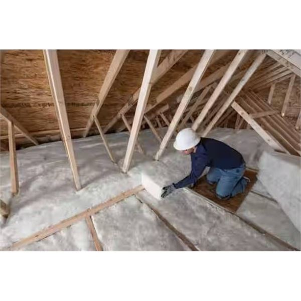JOHNS MANVILLE R40 x 24″ Fiberglass Insulation, covers 48 sq. ft.