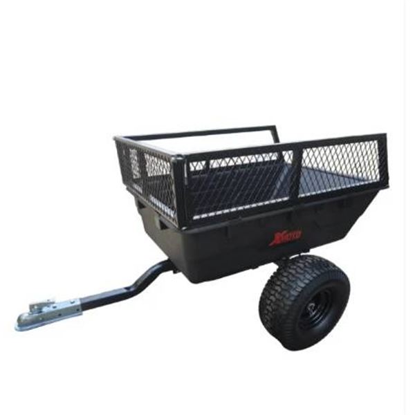XMoto ATV Heavy-Duty Utility Trailer with Tilt Bed – 1543lb Capacity
