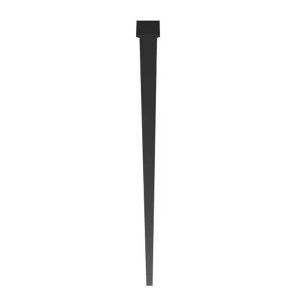 Barrette Outdoor Living 2x2x96 Inch Blank Steel Post