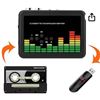 Image 1 : BlumWay USB Cassette to MP3 Converter, Portable Tape Cassette Player to MP3 Format, Audio Music Cass