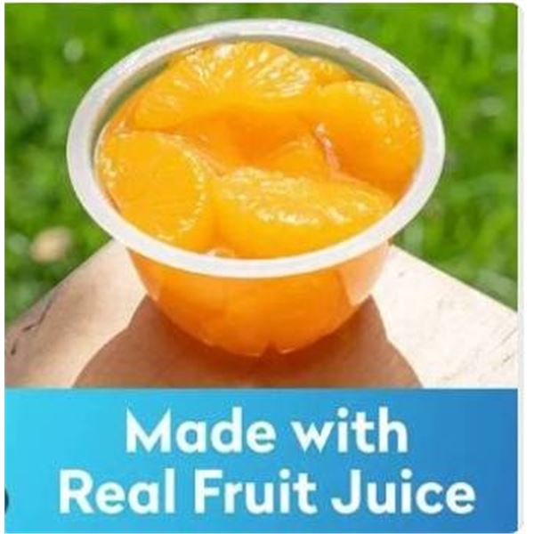 Dole Mandarin Oranges in Fruit Juice, 20 x 107mL Cups