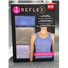 Image 2 : Reflex 3-Pack Ribbed Seamless Tank Tops, M/M, Multi-Color