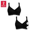Image 1 : Calvin Klein Women’s Seamless Bralette, 2-pack Size L/G