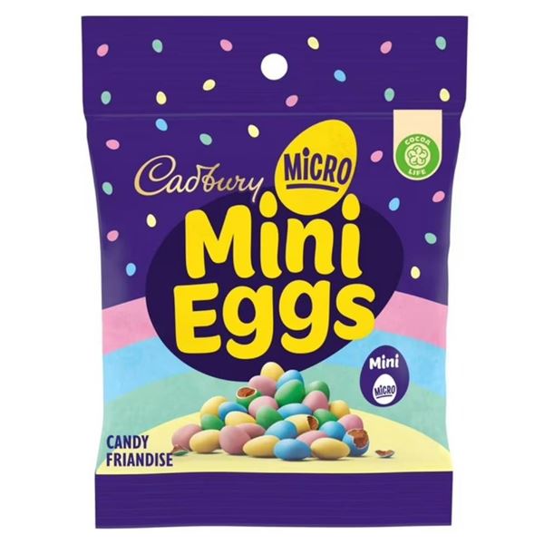Cadbury Micro Mini Eggs, 7 Packs, 90g Each