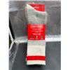 Image 2 : CRAFTSMAN Men’s Work Socks – Wool Blend – Grey – Sizes 10-13 [x=