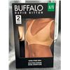 Image 2 : Buffalo David Bitton Seam-Free Wireless Bra, 2-Pack, Size XL/TPG