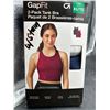 Image 2 : GapFit 2-Pack Tank Bras in Size XL/TG, Moisture Wicking, Multicolor
