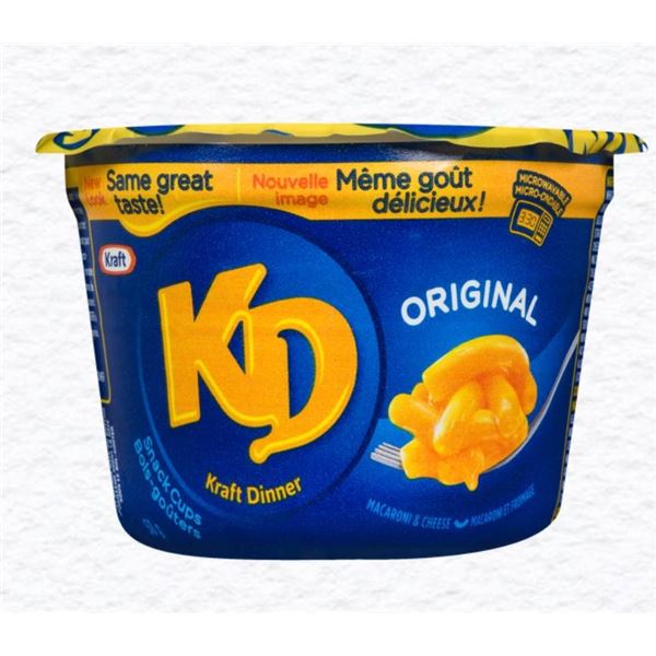 8 x 58g KD Macaroni and Cheese Cups