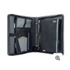 Image 1 : Hilroy Black Zippered Binder With Handle and Multiple Storage Compartments 2″