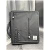 Image 2 : Hilroy Black Zippered Binder With Handle and Multiple Storage Compartments 2″
