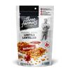 Image 1 : Three Farmers Roasted Lentils, Barbecue, 6 x 140 g