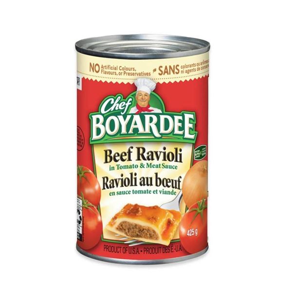 Chef Boyardee Beef Ravioli in Tomato and Meat Sauce 8 x 425g