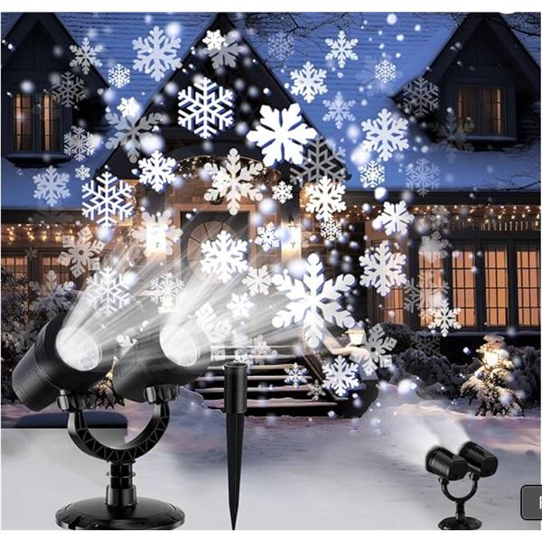 Snowflake Projector Light Model HT-TY-13 with IP44 Rating