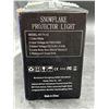 Image 3 : Snowflake Projector Light Model HT-TY-13 with IP44 Rating