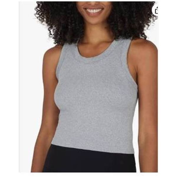 Reflex 3-Pack Ribbed Seamless Tanks, Size S/P, Multi-Color