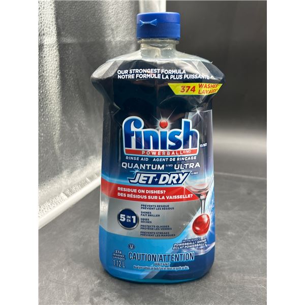 Finish Powerball Quantum Ultra Jet-Dry Rinse Aid 1.2L 374 Washes