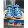 Image 3 : Eddie Bauer Adjustable Fit Blue/Lime Sandals – Size 13