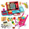 Image 1 : Vrogtik Shopping Interactive Kids Cash Register Toy – Educational Pretend Play Store Set wi