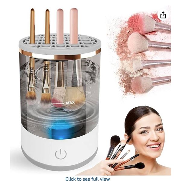 Electric Makeup Brush Cleaner with Multi-Cleaning Modes