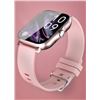 Image 1 : Smart Watch Fitness Tracker with Full-Touch Display, Pink