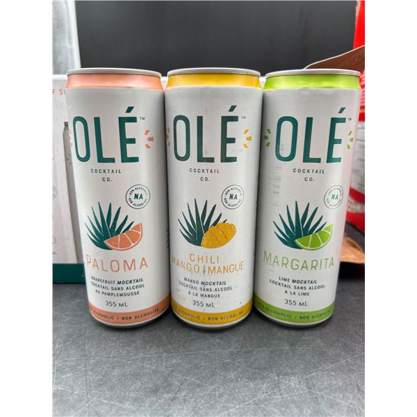 Olé Cocktail Co. Non-Alcoholic Mixed Drinks, 12 x 355 mL Cans