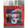 Image 3 : Pasapair 2FT Pre-Lit Pop-Up Snowman – Outdoor Christmas Decoration – Collapsible