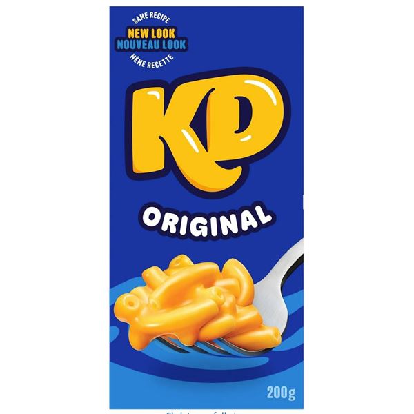 KD Original 20 x 200g Macaroni and Cheese Pack