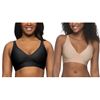 Image 1 : Buffalo David Bitton Wire-Free Bra (M/M) – 2 Pack