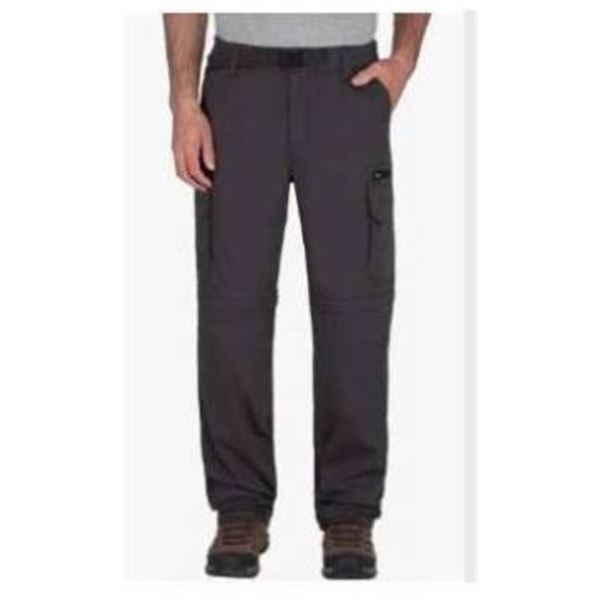 BC Clothing Mens Convertible Lightweight Comfort Stretch Cargo Pants or Shorts Size XL x 32