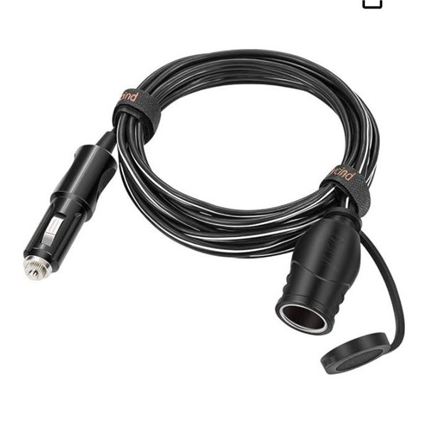 12V DC Cigarette Lighter Plug with AWG Cord