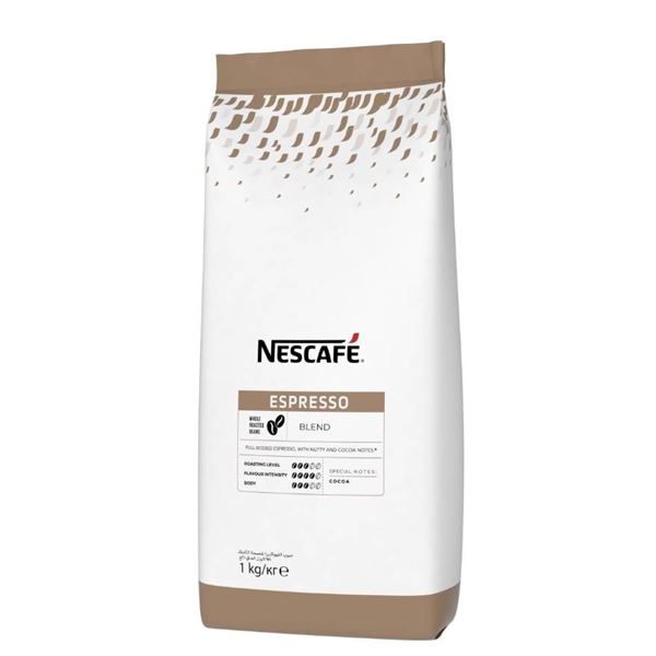 Nescafe Espresso Blend Whole Roasted Beans 1kg