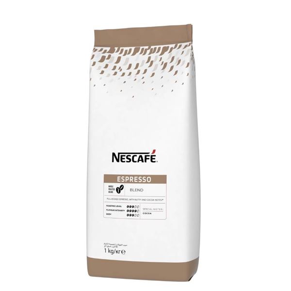 Nescafe Espresso Blend Whole Roasted Coffee Beans, 1 kg