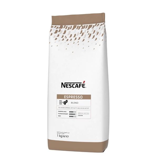 Nescafe Espresso Blend Whole Roasted Beans 1kg