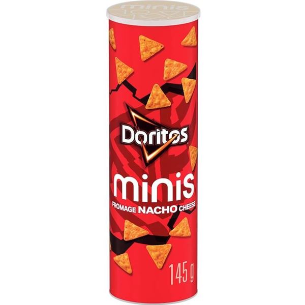 Doritos Minis Nacho Cheese Snack 12 x 145g