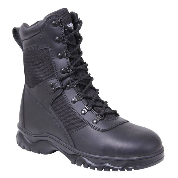 Black Tactical Boots Size 6