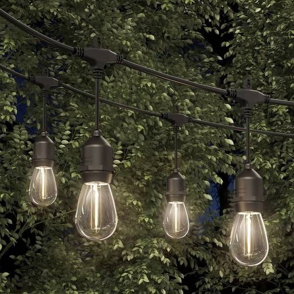 Artika Solar Blaze String Lights with 20 LED Bulbs and Solar Panel