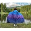 Image 1 : Purple And Blue Hooded Outdoor Blanket