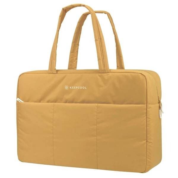 KeepCool Shopping Cooler Bag With Insulated Interior, Yellow