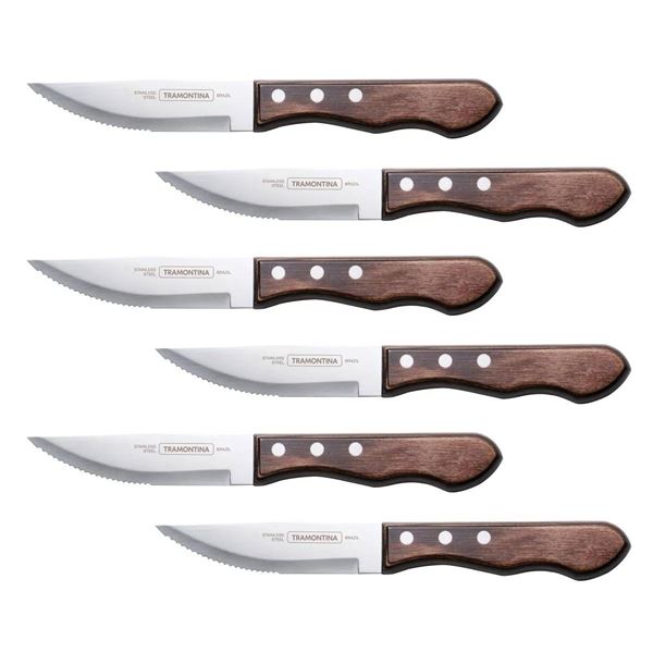 Tramontina 6-Piece Jumbo Steak Knife Set