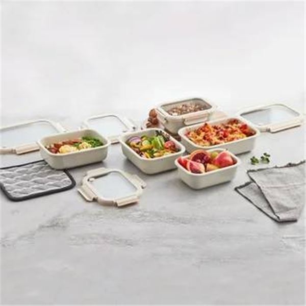 Safdief & Co. Inc. 10-Piece Ceramic Food Storage Set
