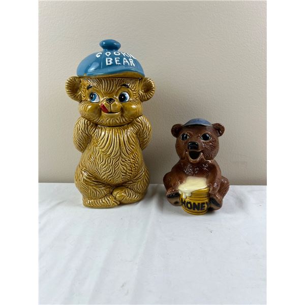 Vintage Bear Jars