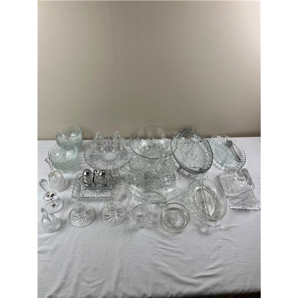 Crystal Dishes and Glass Decor