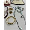 Image 4 : Vintage Costume Jewelry & Boxes