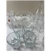 Image 3 : Assortment of Crystal and Glassware