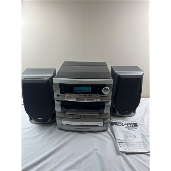 Teac Digital Compact Hi-Fi System with Speakers