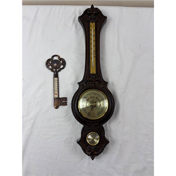Thermometer & Barometer